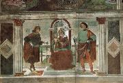 Domenicho Ghirlandaio Thronende Madonna mit den Heiligen Sebastian und julianus china oil painting artist